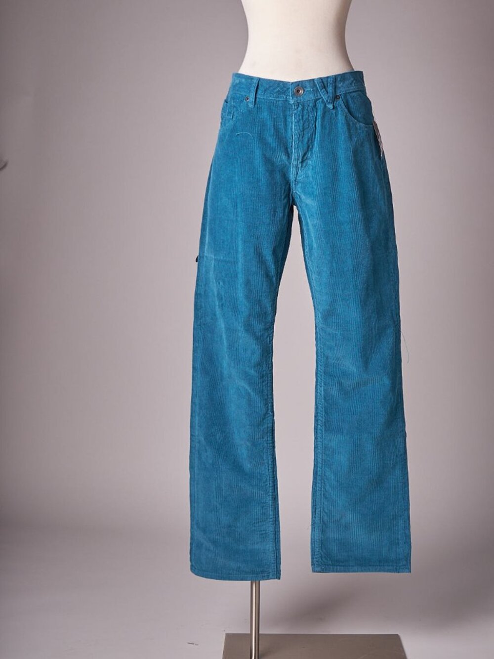 Y2K Teal Volcom Corduroy Pants Deadstock